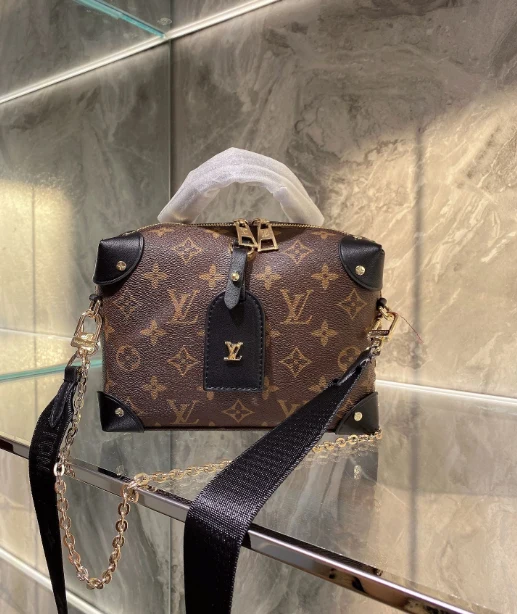 Square Leather Bag