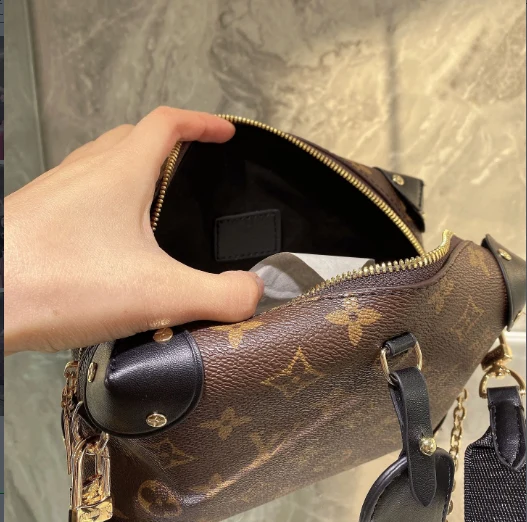 Square Leather Bag