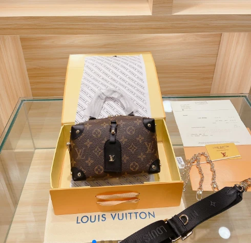 Square Leather Bag