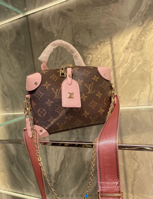 Square Leather Bag