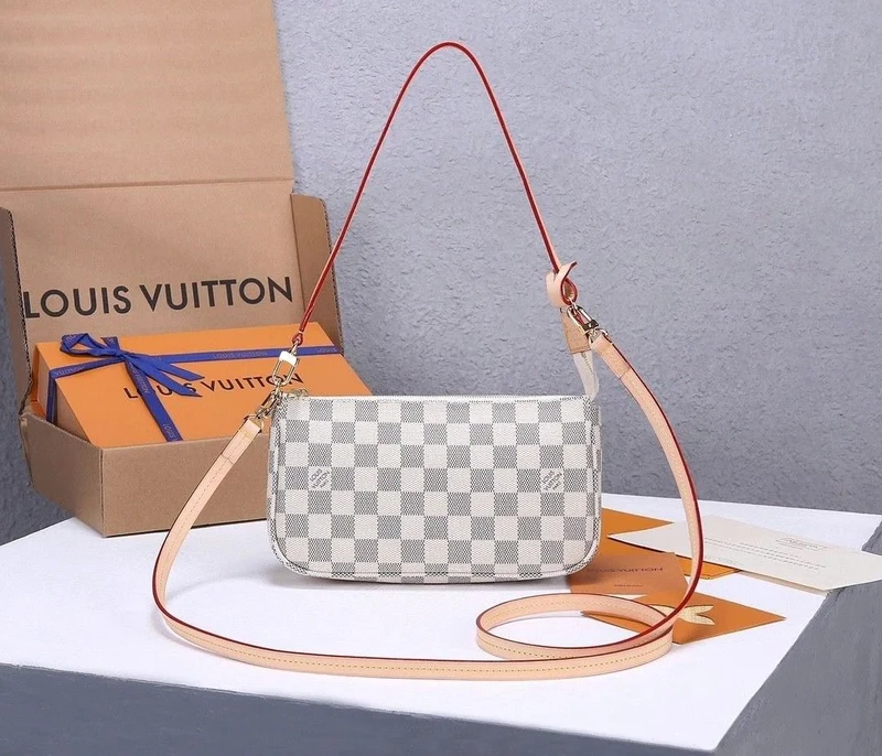 Leather Small Bag With Strap