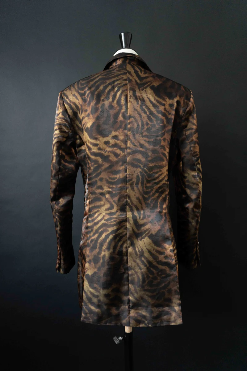 Vintage Animalprint Blazer Vespera, M–L