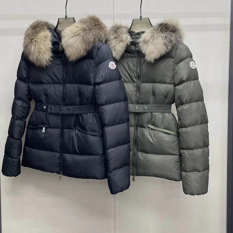 Fur Hooded Mon Coat