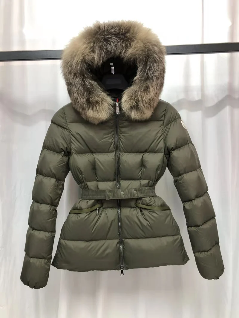Fur Hooded Mon Coat