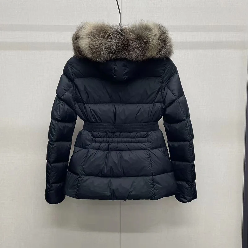Fur Hooded Mon Coat