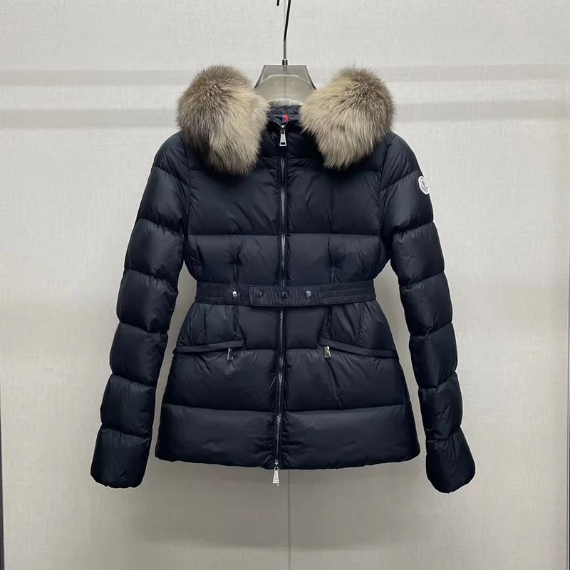 Fur Hooded Mon Coat