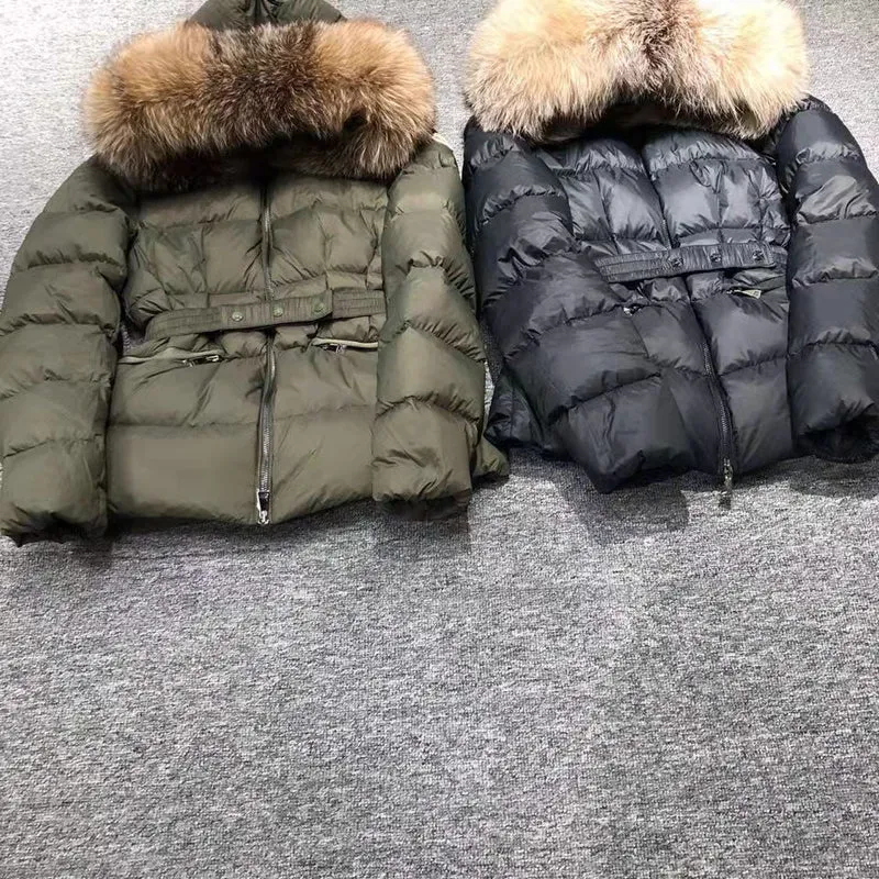 Fur Hooded Mon Coat