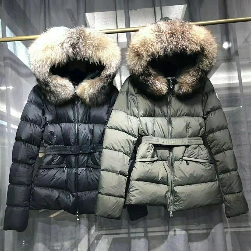 Fur Hooded Mon Coat