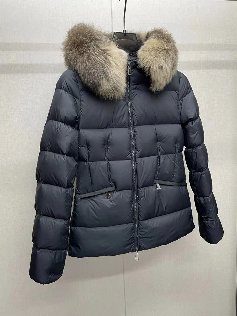 Fur Hooded Mon Coat