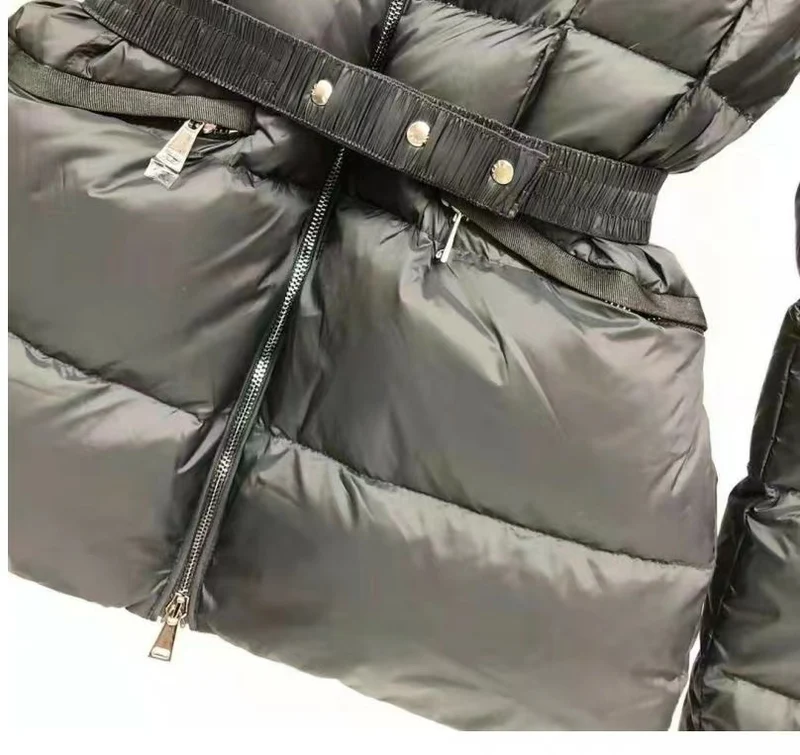Fur Hooded Mon Coat