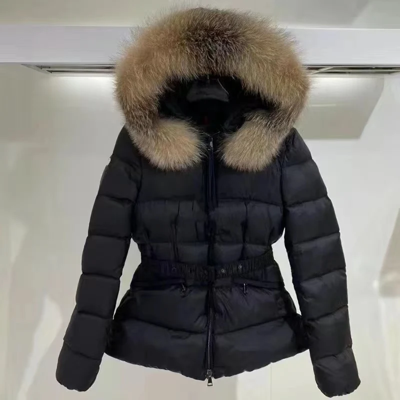 Fur Hooded Mon Coat