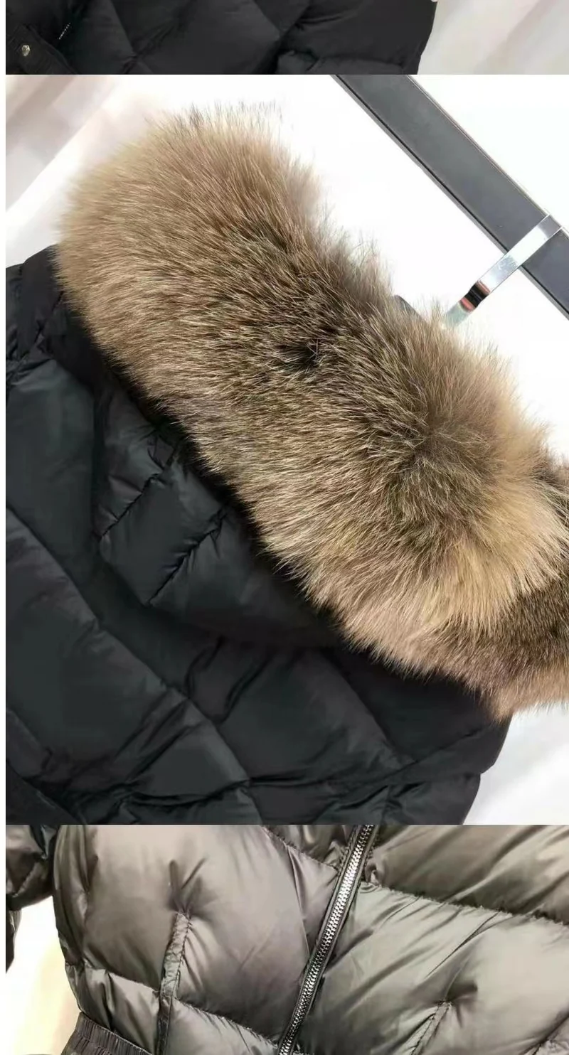 Fur Hooded Mon Coat