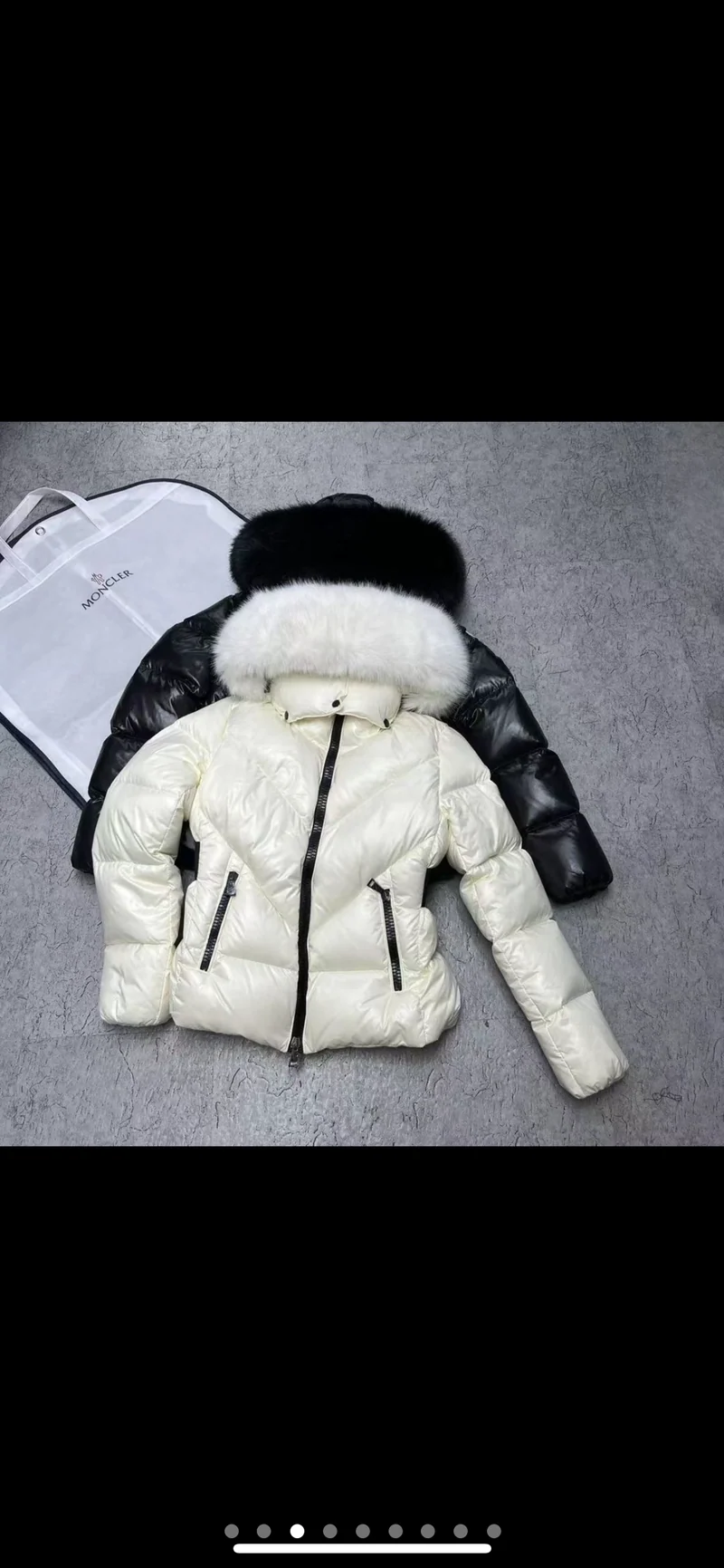 Fur Hooded Coat
