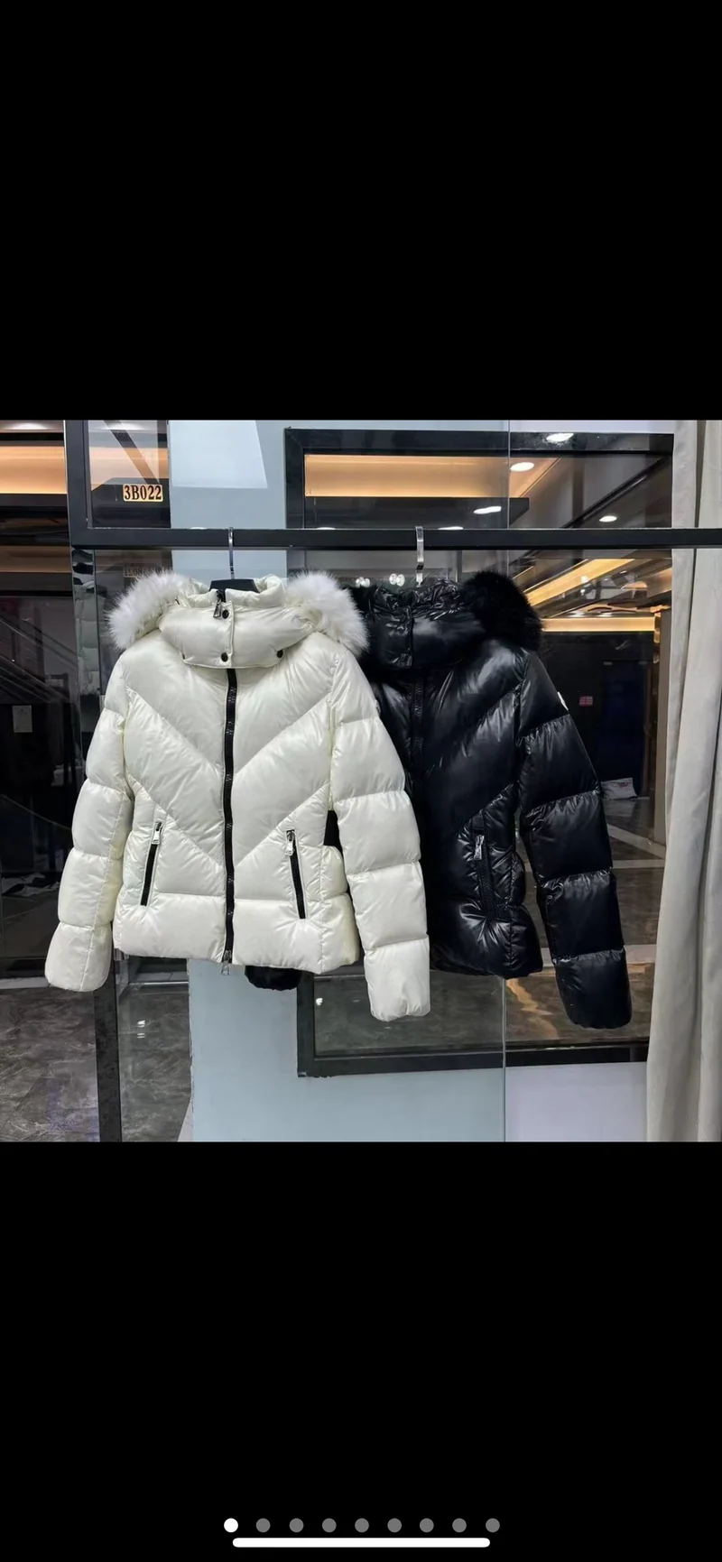 Fur Hooded Coat