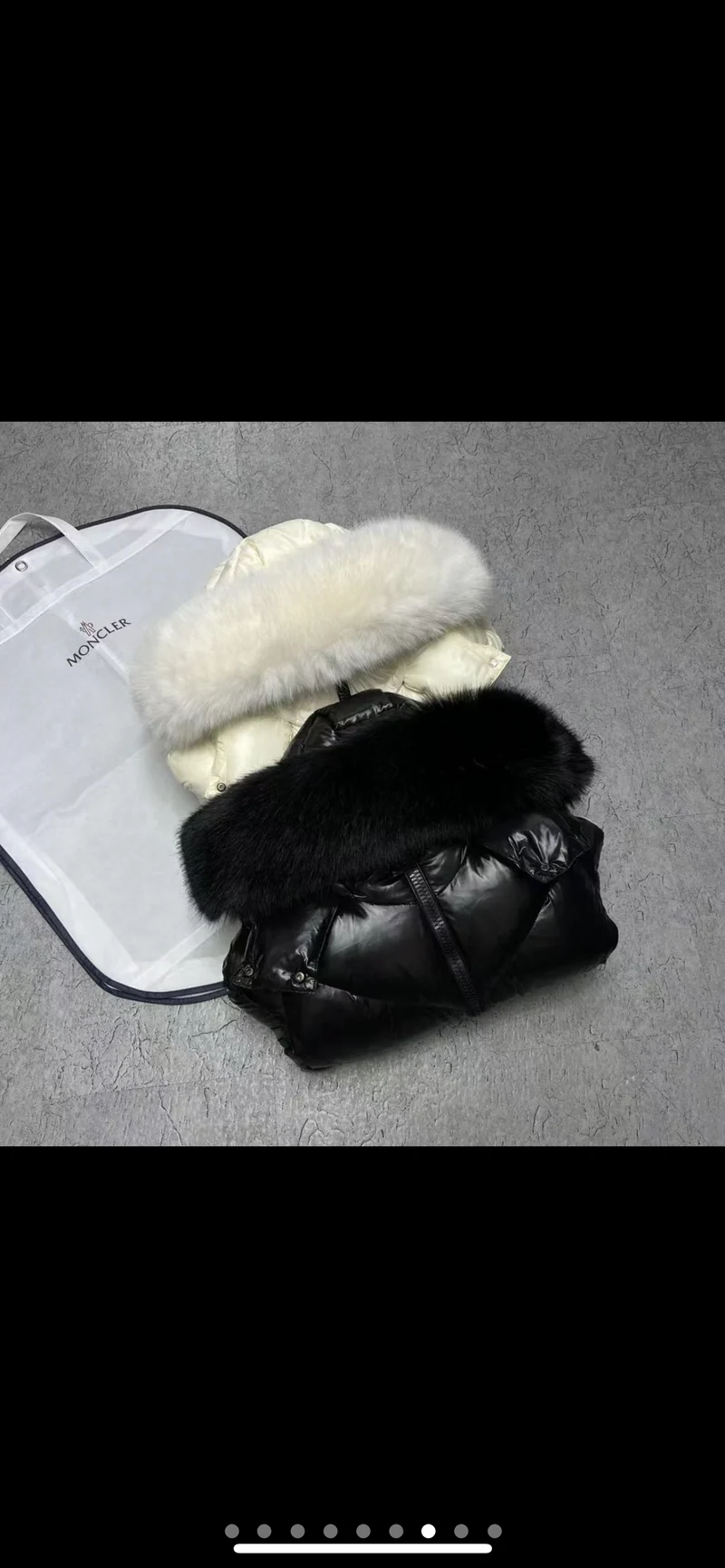 Fur Hooded Coat