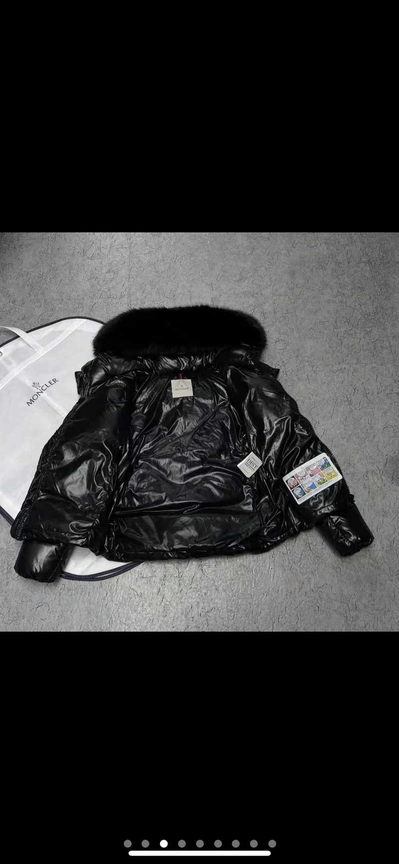 Fur Hooded Coat