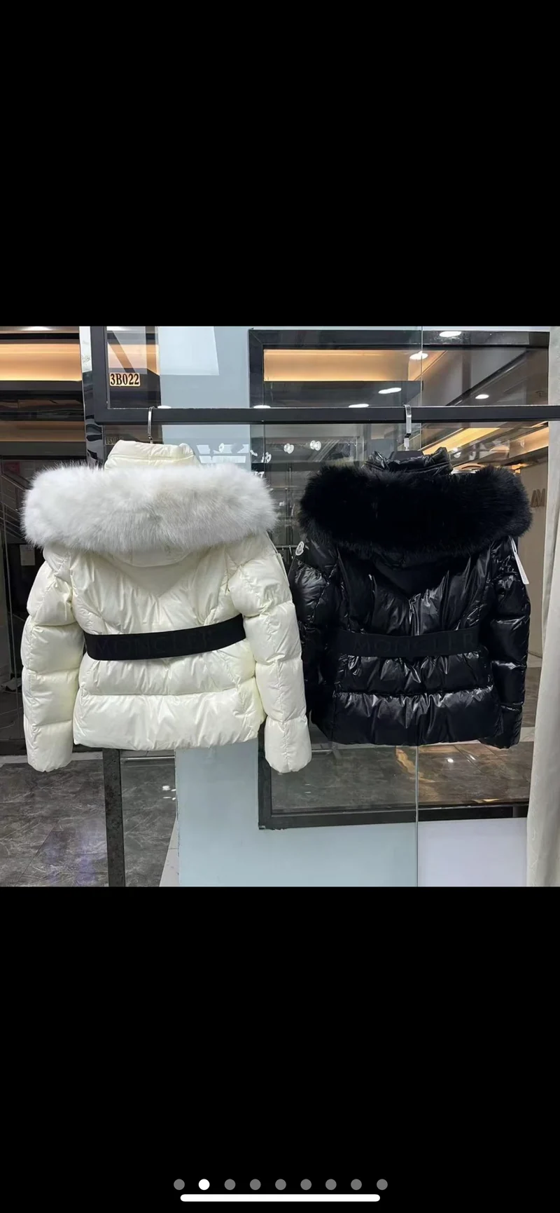 Fur Hooded Coat