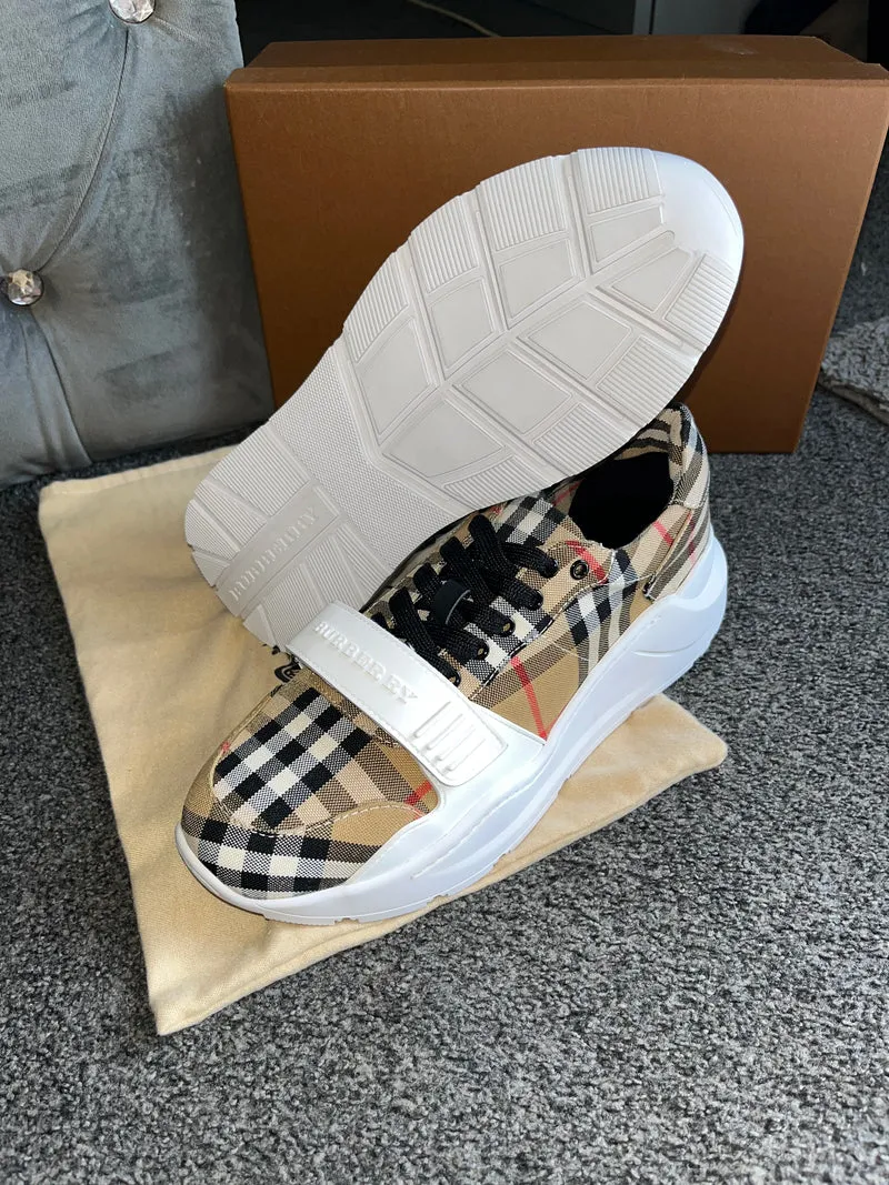 White Burb Trainers