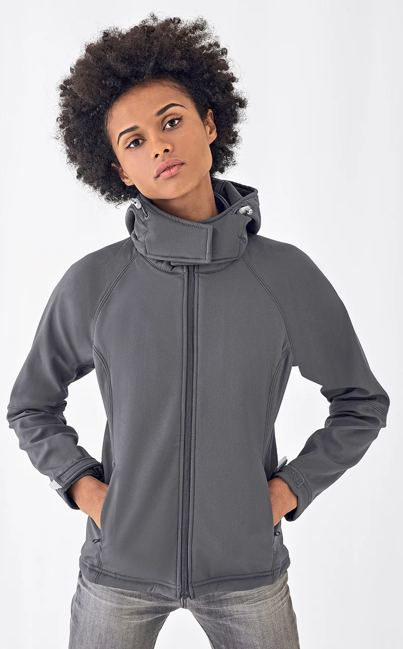 Jacke Women´s Hooded Softshell