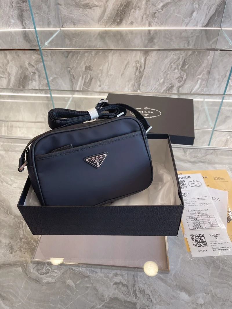 Black Prade Shoulder Bag