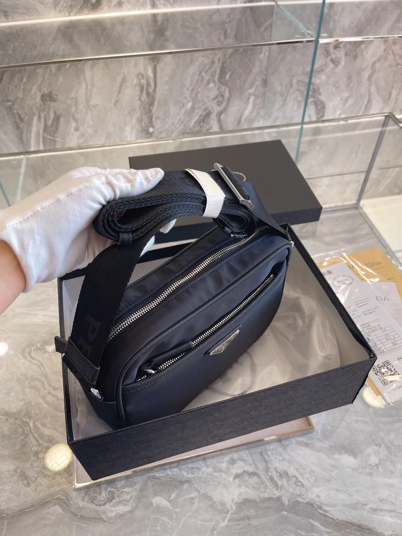 Black Prade Shoulder Bag