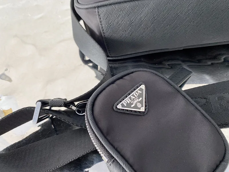 Black Prade Shoulder Bag