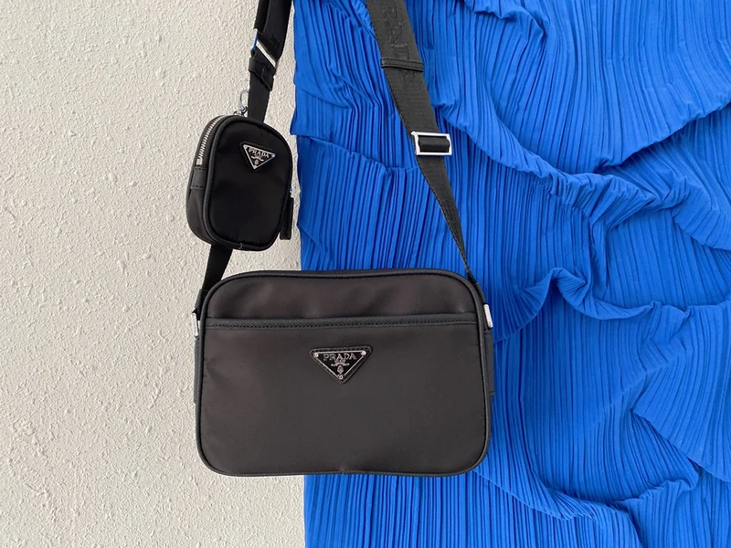 Black Prade Shoulder Bag