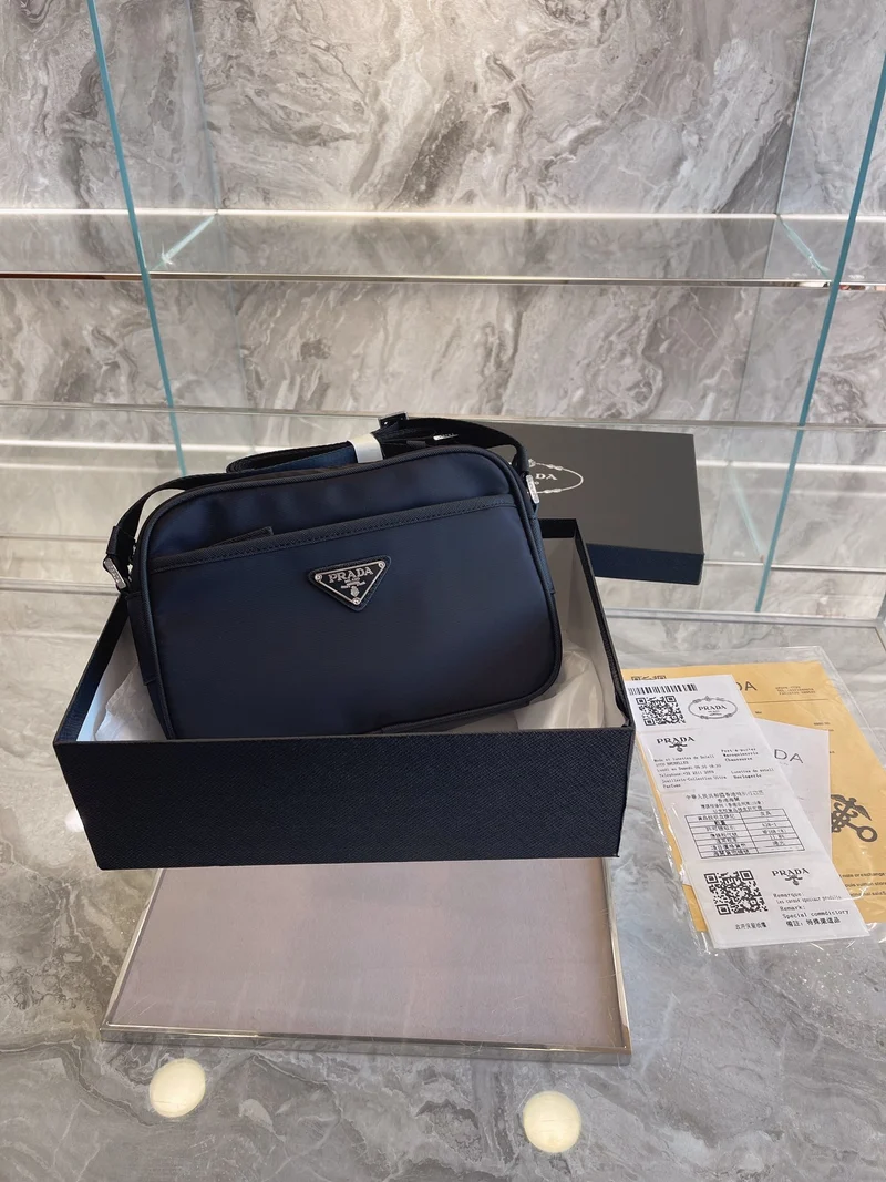 Black Prade Shoulder Bag