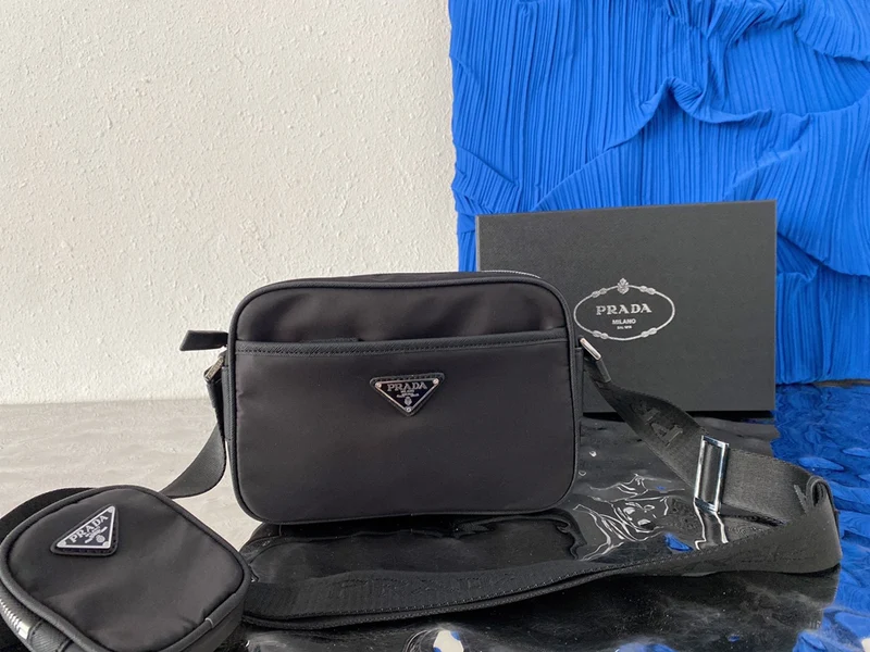 Black Prade Shoulder Bag