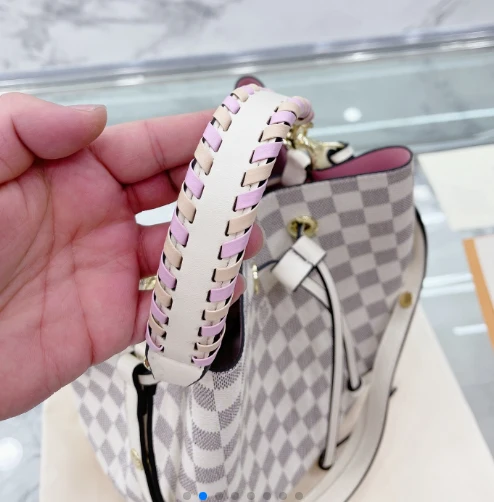 White Bucket Bag