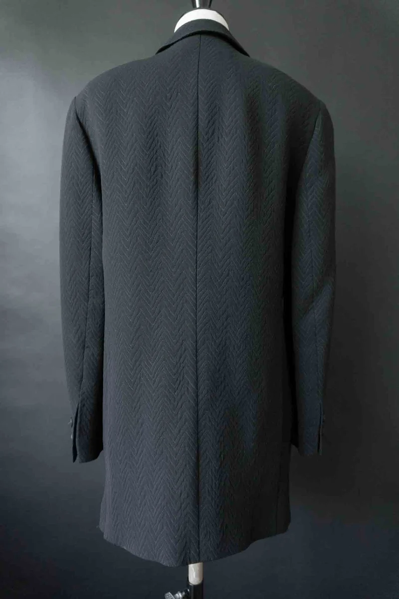 Vintage Rosner Overshirt mit Struktur, M–L