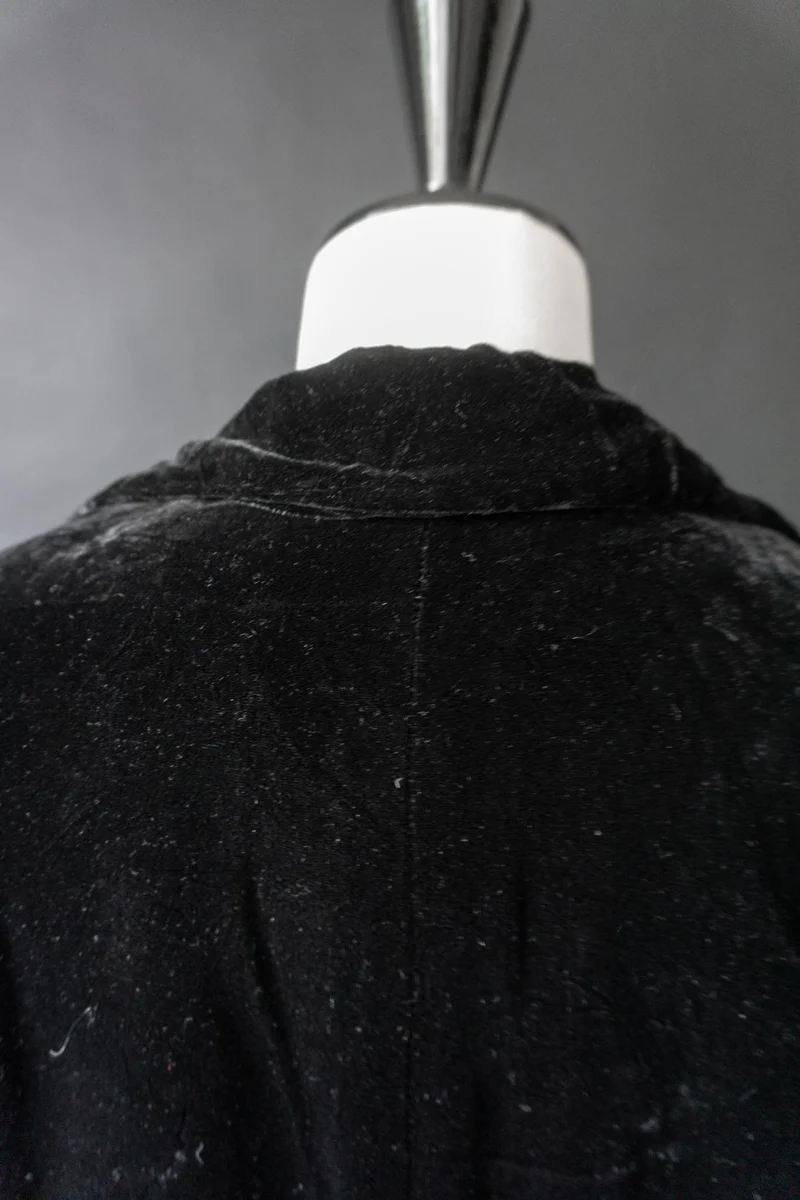 Vintage Goth Samtblazer 80s, S–M