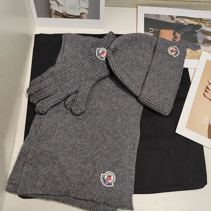 3pc Glove, Scarf & Hat Set