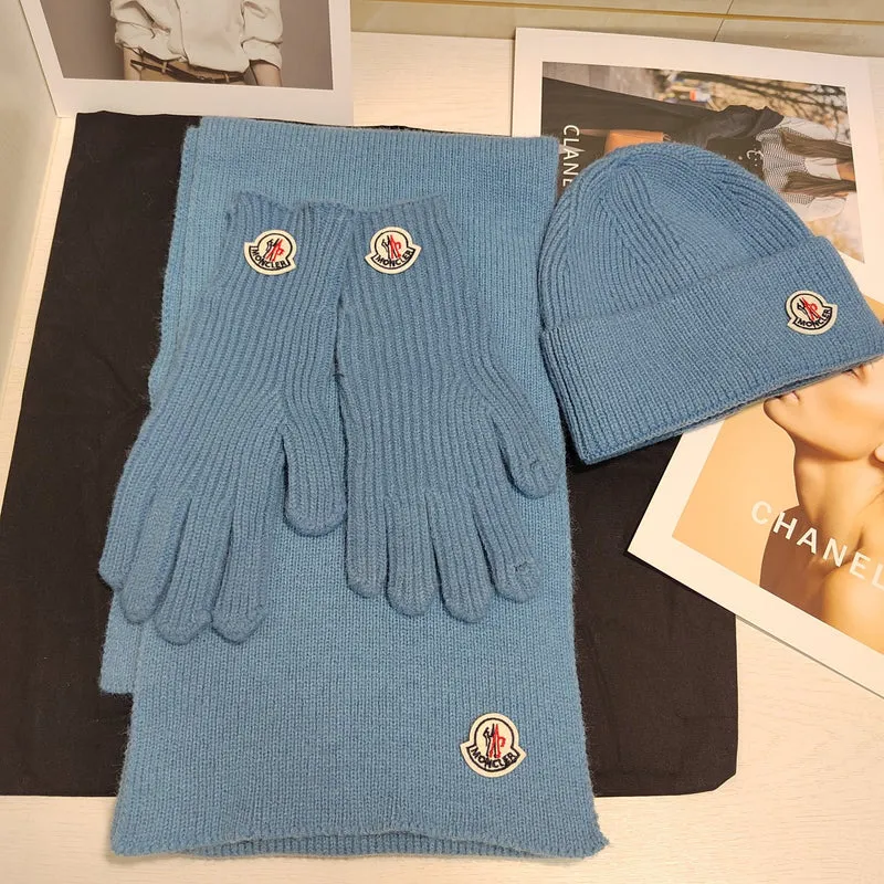 3pc Glove, Scarf & Hat Set