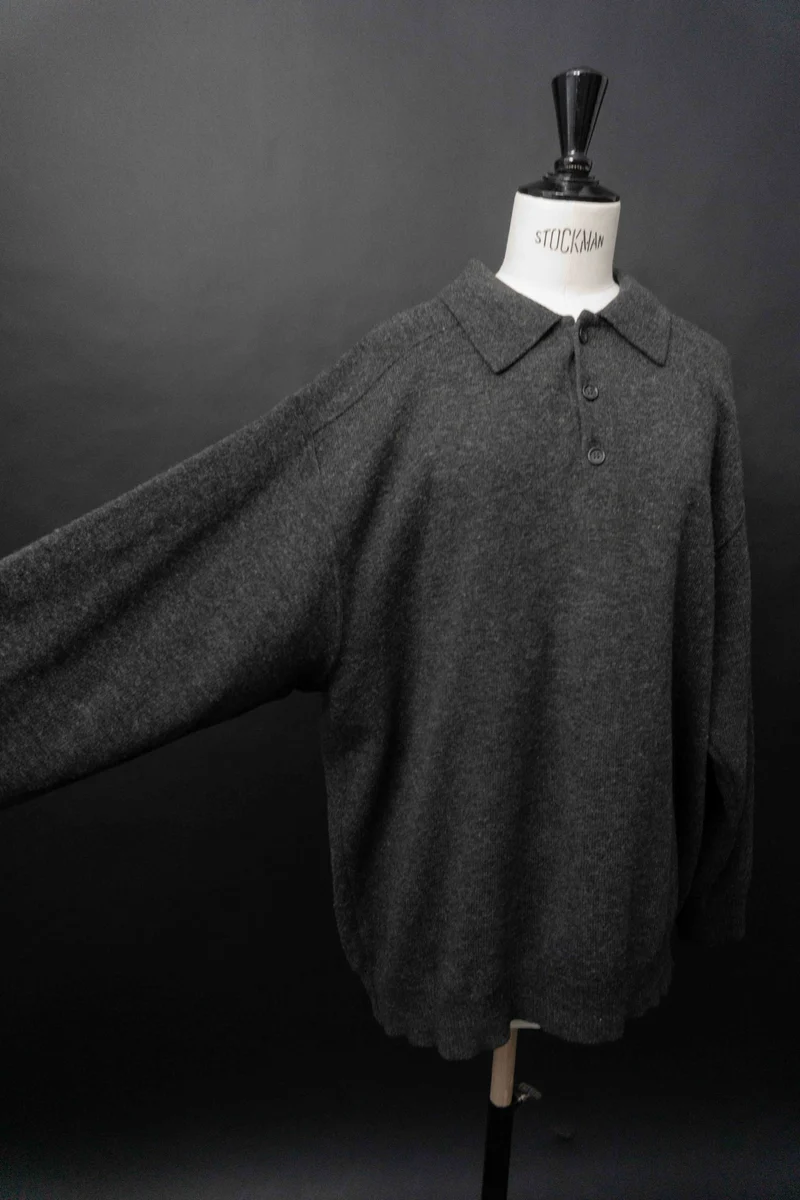 Vintage oversized Pullover Merinowolle, M–XL