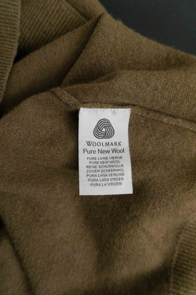 Vintage Lacoste Pullover, Wolle, M–L