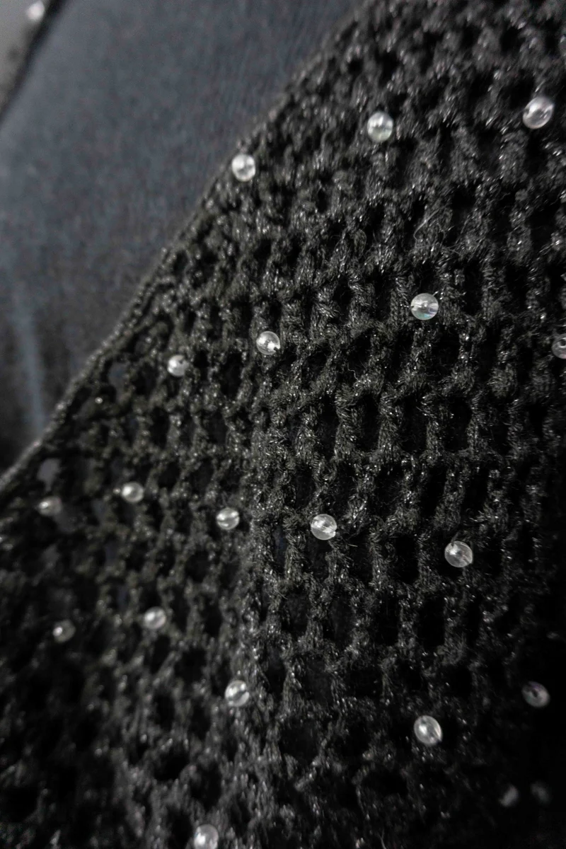 Vintage Angora Pullover, U-Boot-Ausschnitt, S–M