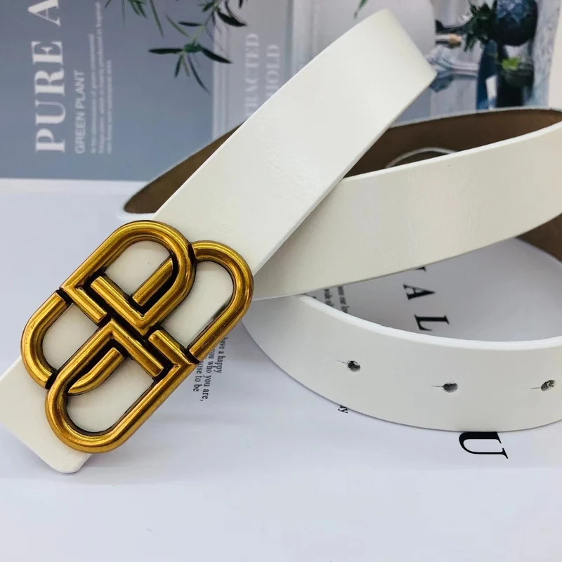 B Leather Belt