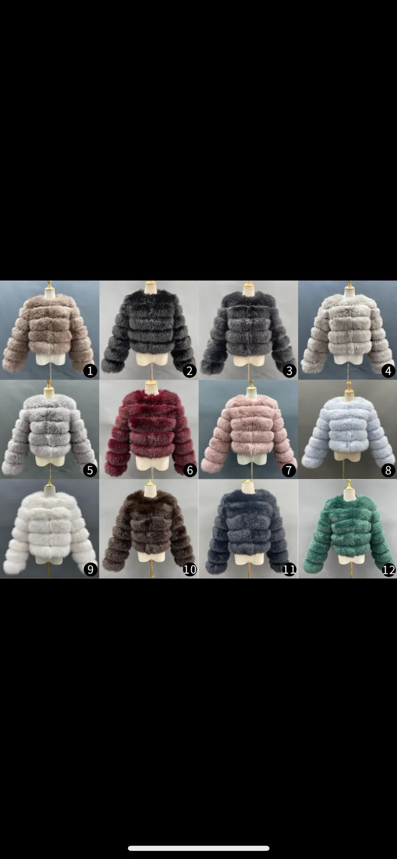 Full Length Fox Fur Coat