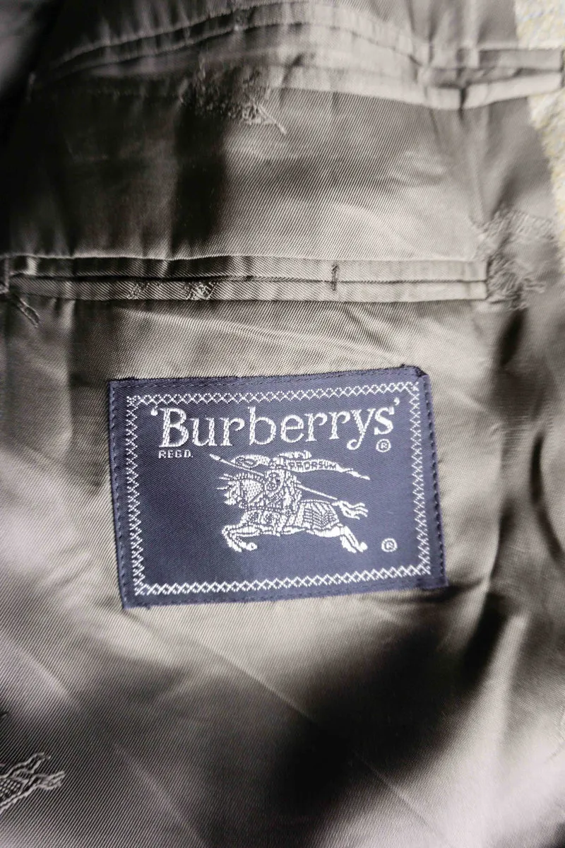 Burberrys Vintage Blazer aus Wolle – klassischer Heritage Designerblazer, M–L