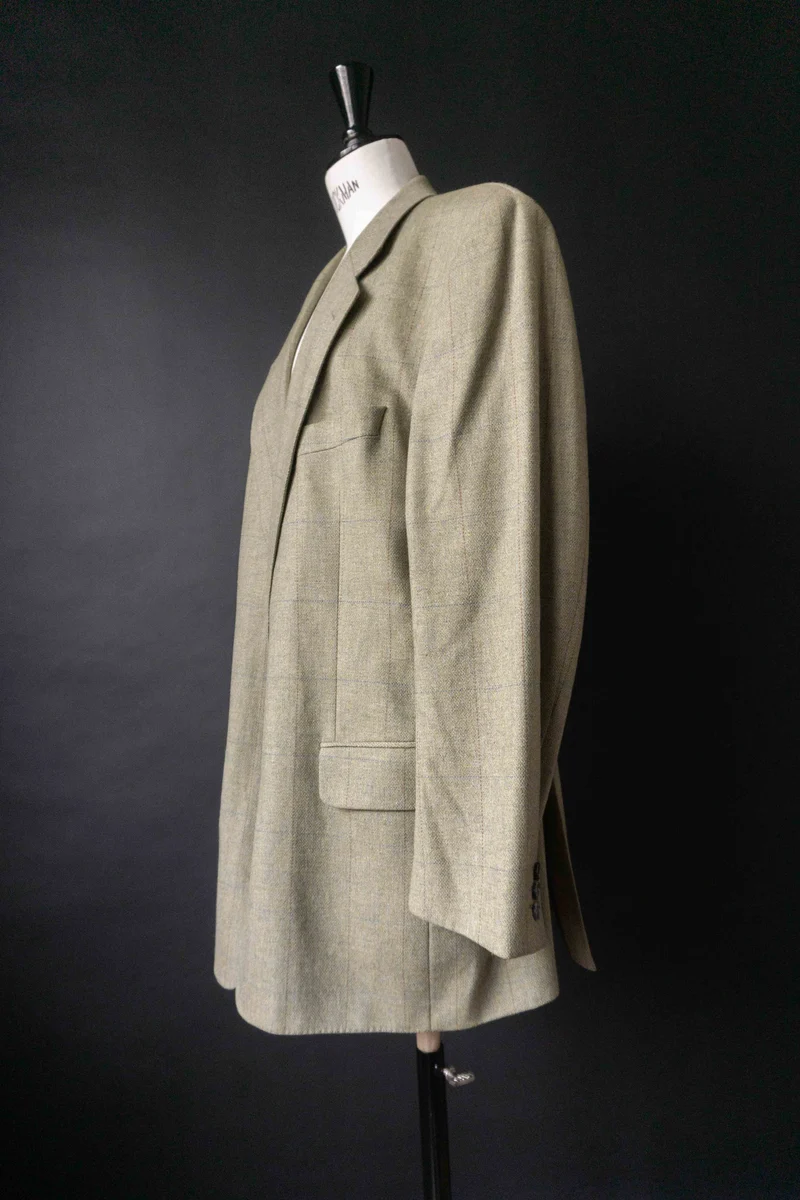 Burberrys Vintage Blazer aus Wolle – klassischer Heritage Designerblazer, M–L