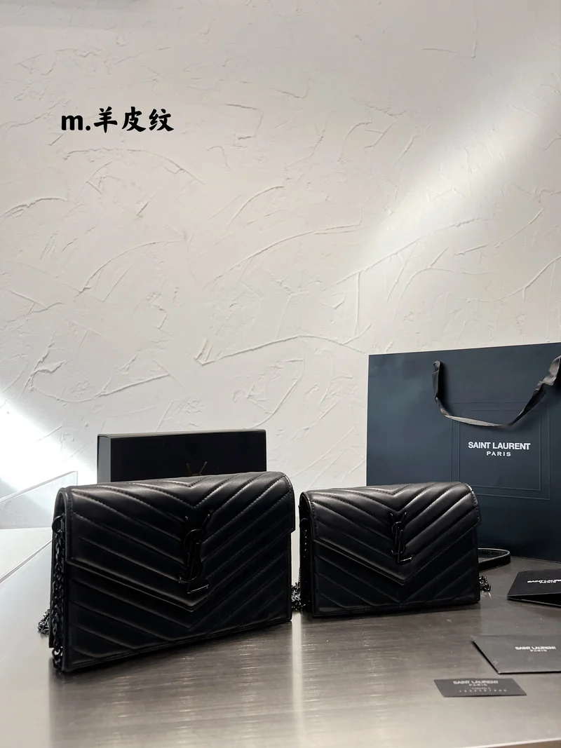 Black Saint Clutch Bag
