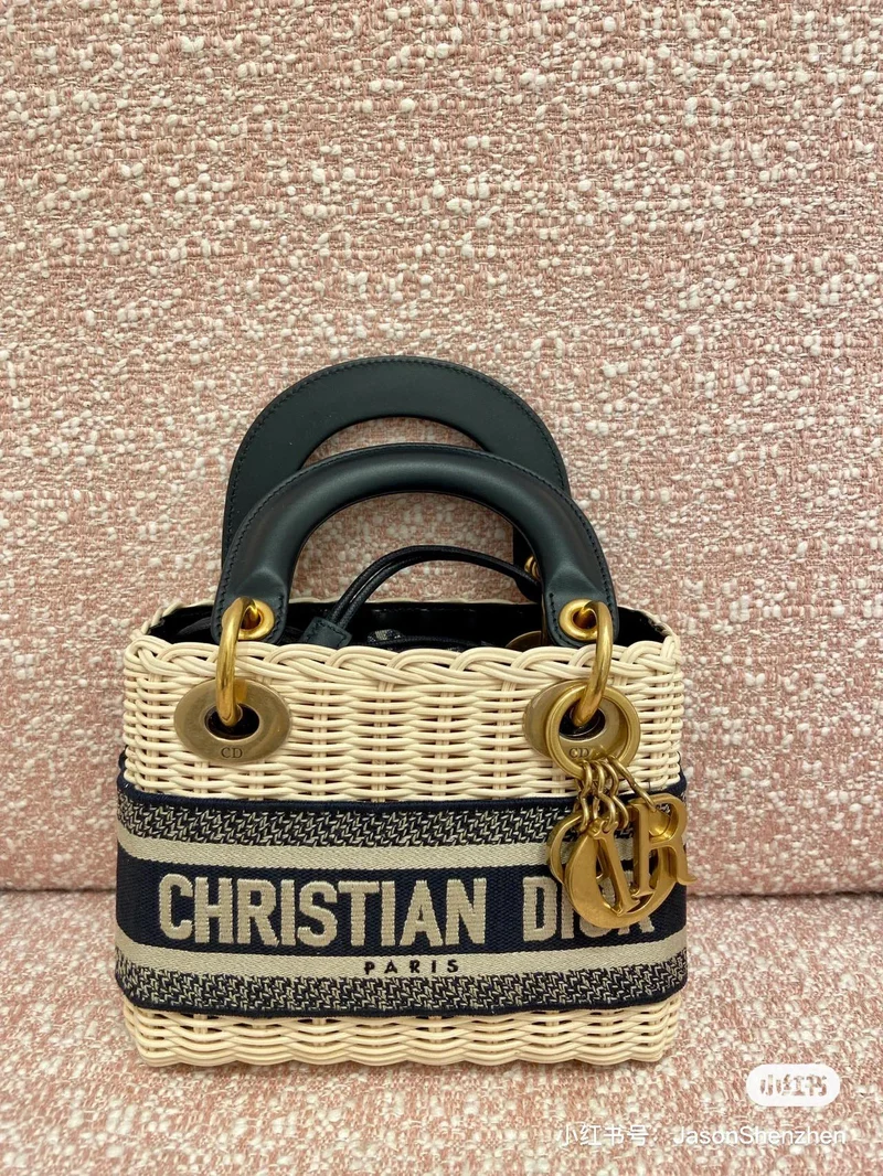 Wicker Tote Bag