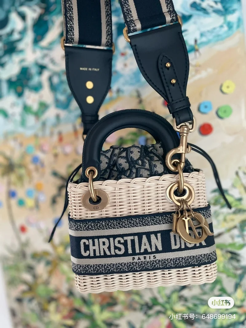 Wicker Tote Bag