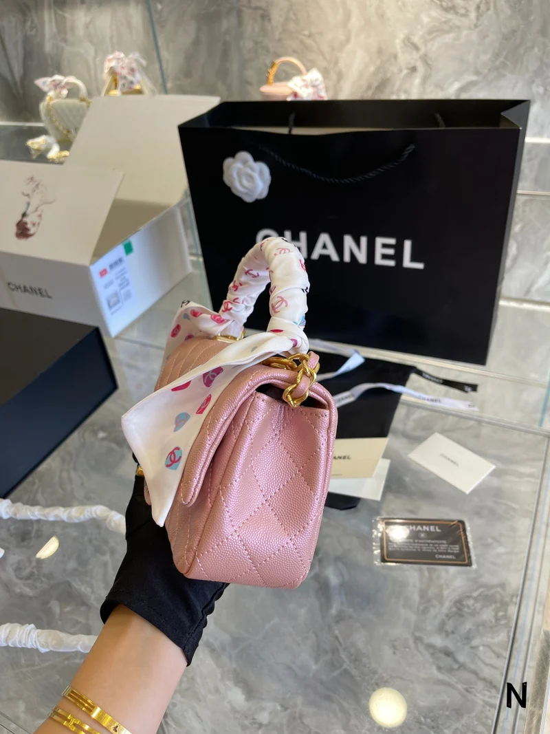 Small Leather C Shoulder Bag