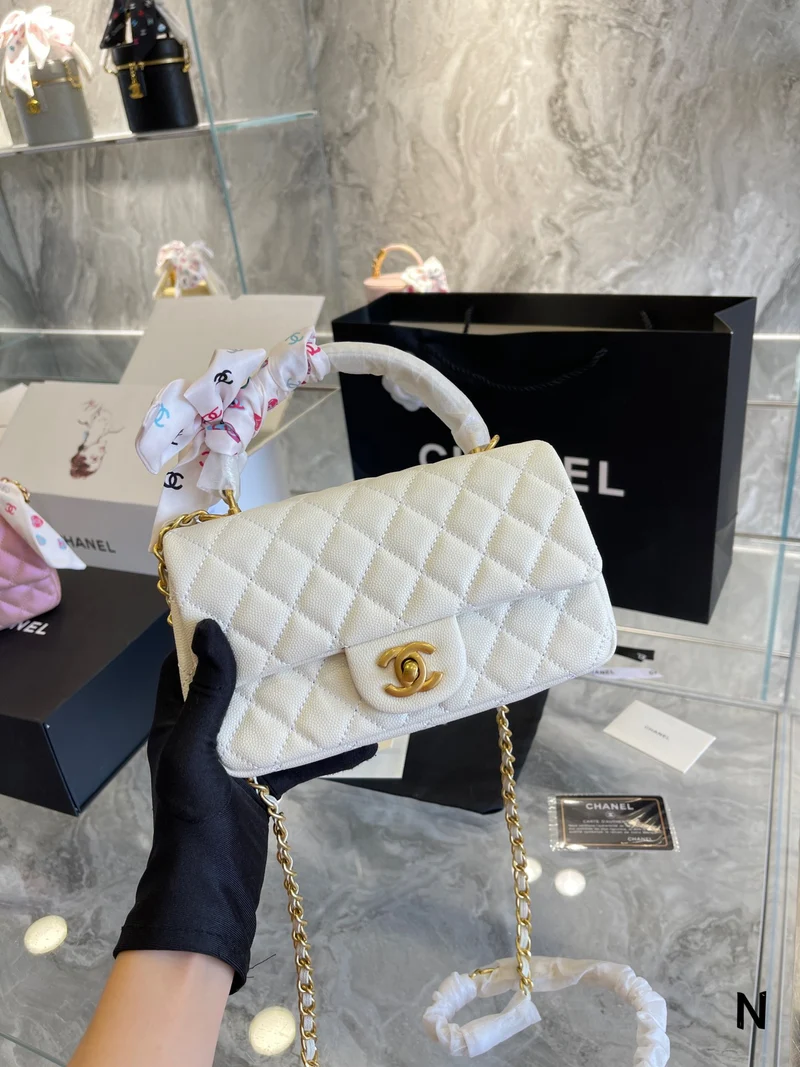 Small Leather C Shoulder Bag