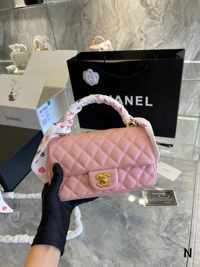 Small Leather C Shoulder Bag