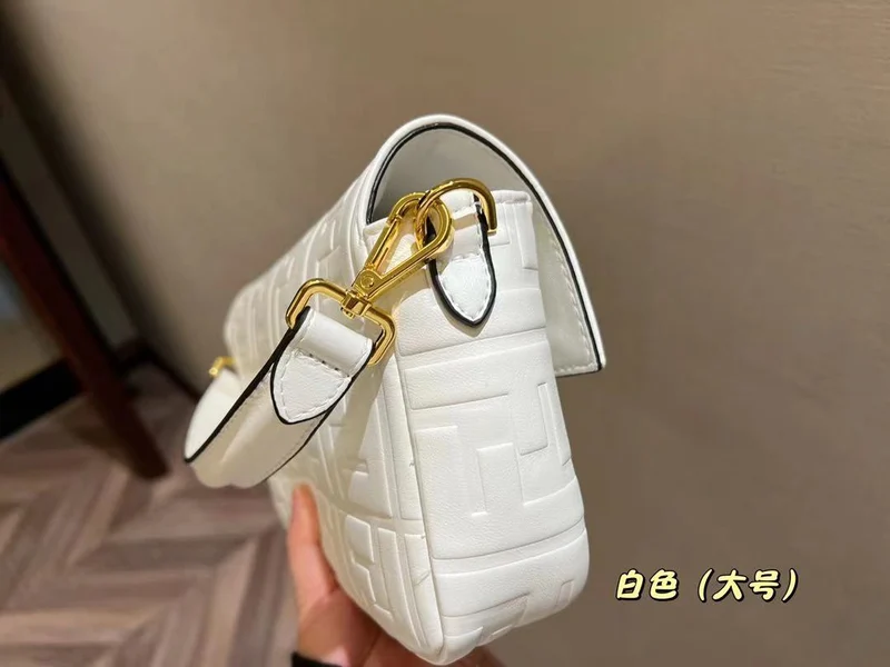 White Leather FIFI Bag