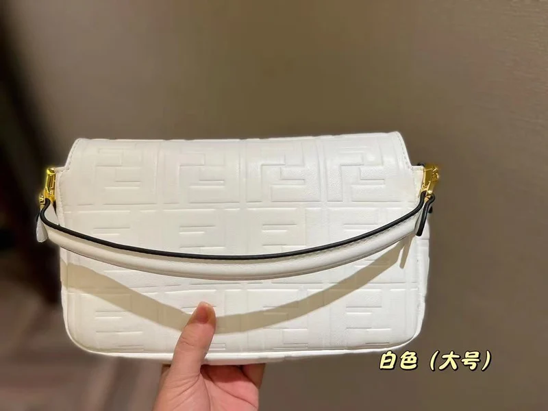 White Leather FIFI Bag