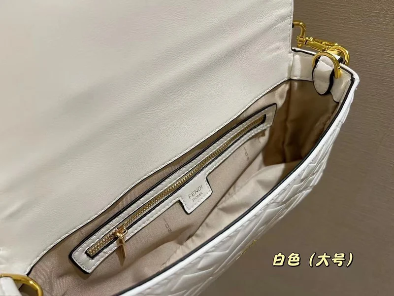 White Leather FIFI Bag
